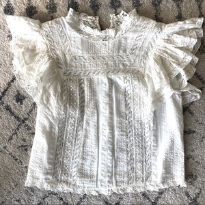 Love Shack Fancy Lace Top
